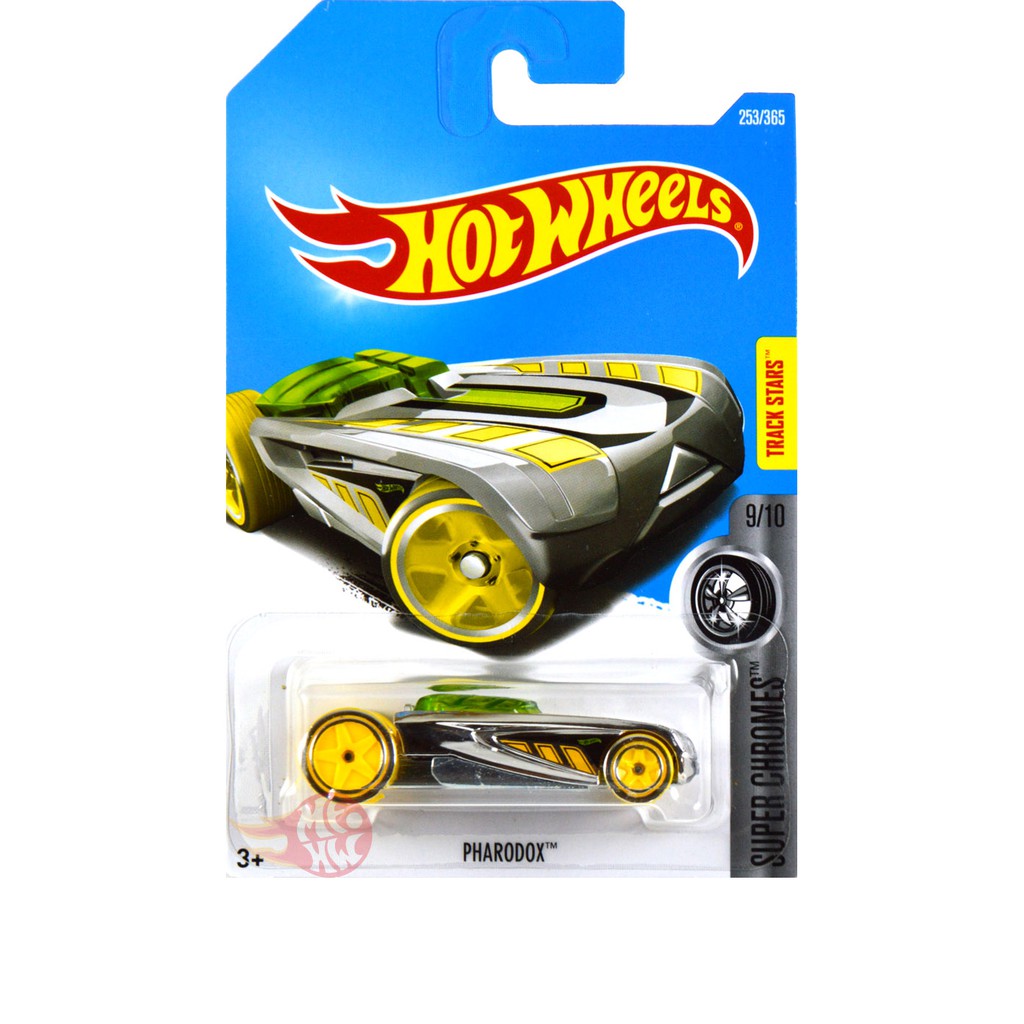 Pharodox SILVER CHROME Track Stars - Hot Wheels HW Hotwheels