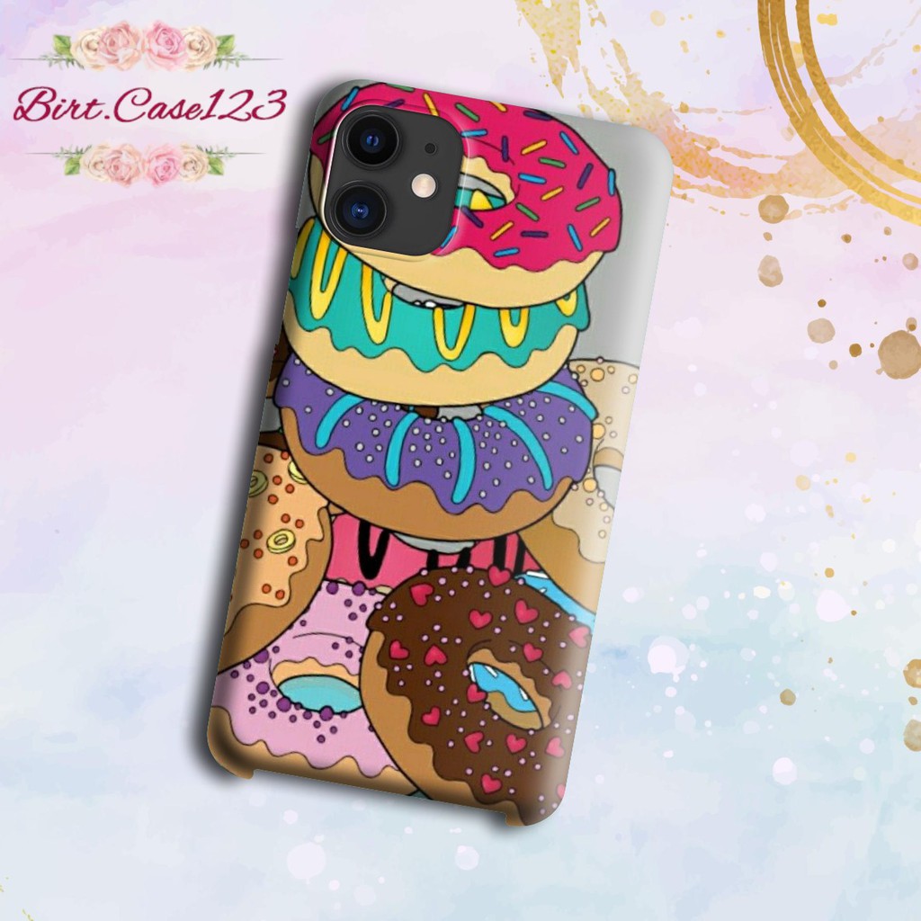 Hardcase DONAT Iphone 5 6 6g 6g+ 7 7g 7g+ 8 8+ Xr X Xs Xs Max Se 2020 11 Pro Pro Max 5.8 6.1 BC830