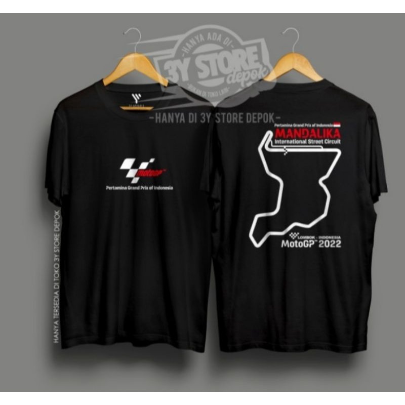 T shirt Kaos Moto GP Mandalika lombok 2022