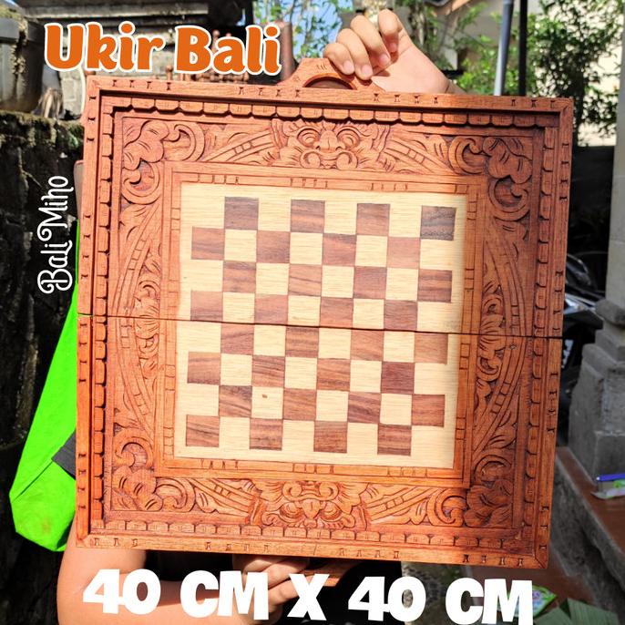 CATUR UKIR BALI/PAPAN CATUR KAYU/PAPAN CATUR UKIR BALI/CATUR UNIK/HIAS