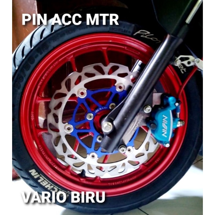 Piringan Disc Cakram Depan Variasi Model PSM UK Diameter 220mm+Breket JFK BEAT Vario110 Vario 125 Vario 150 Vario 160 Scoopy Ring 12 Scoopy Ring 14 Genio Spacy Dill/Mio Soul Mio Smile Mio Sporty Xeon Rc X-Ride Dill