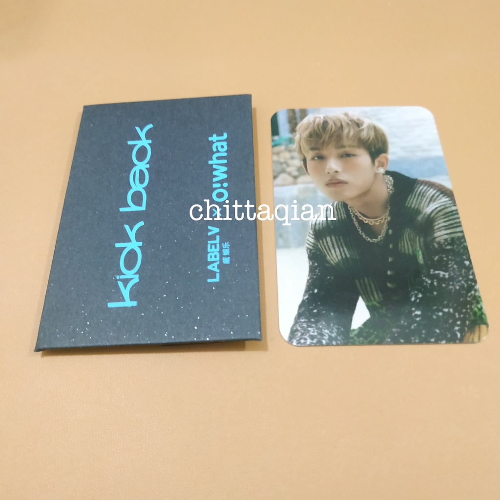 PC Photocard WayV NCT Winwin Kick Back Owhat Stranger version