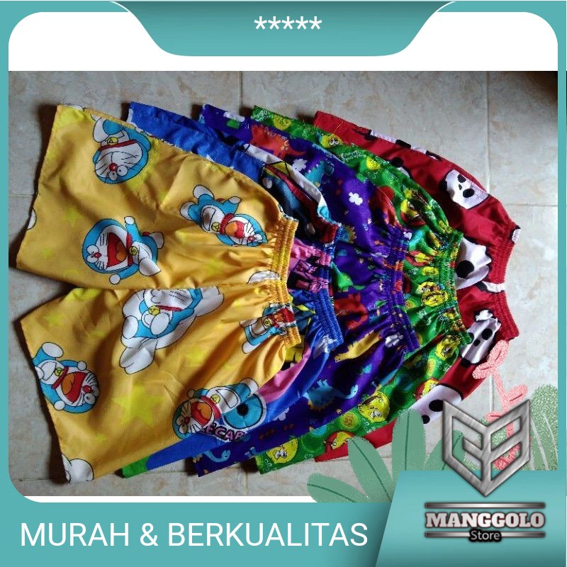 Grosir Celana Pendek Kolor Anak Karakter
