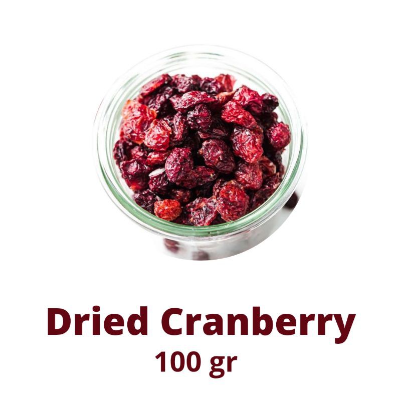 

[100 gr] Dried Cranberry/dried cranberrie/cranberry kering