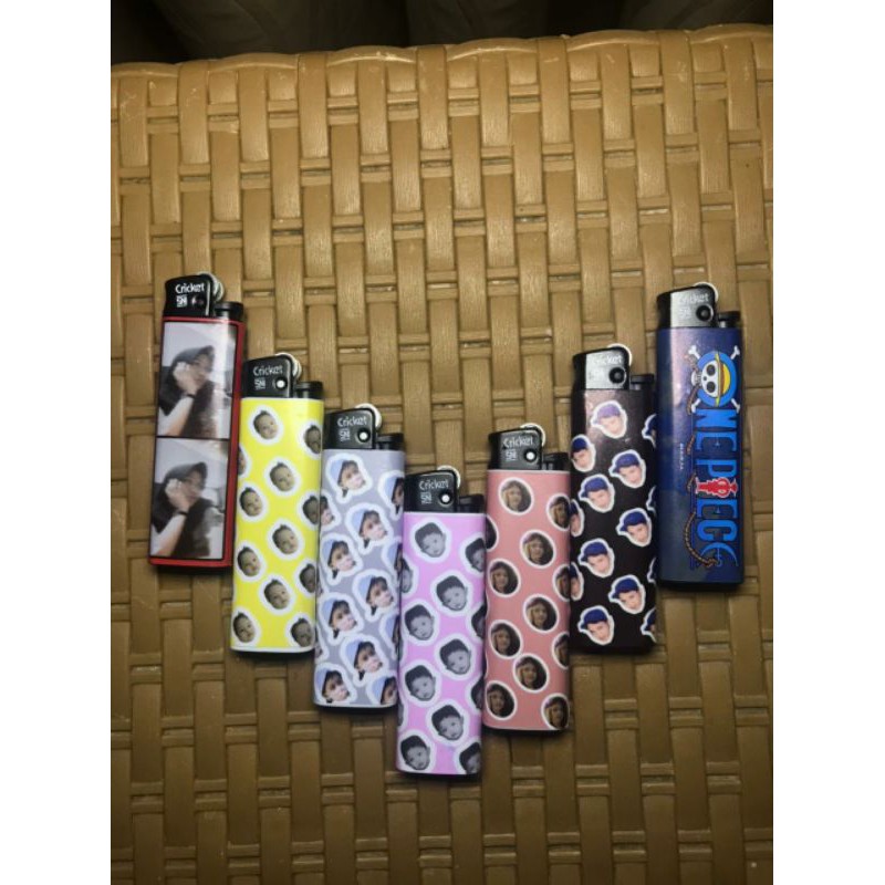 Korek custom cricket bisa foto pacar, nama , gebetan ,kpop, bts , exo, blackpink