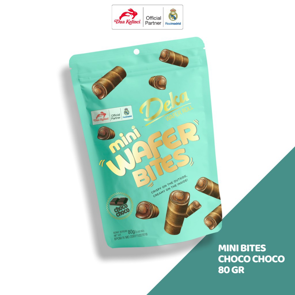 

DEKA Mini Wafer Bites - Choco 80 gr