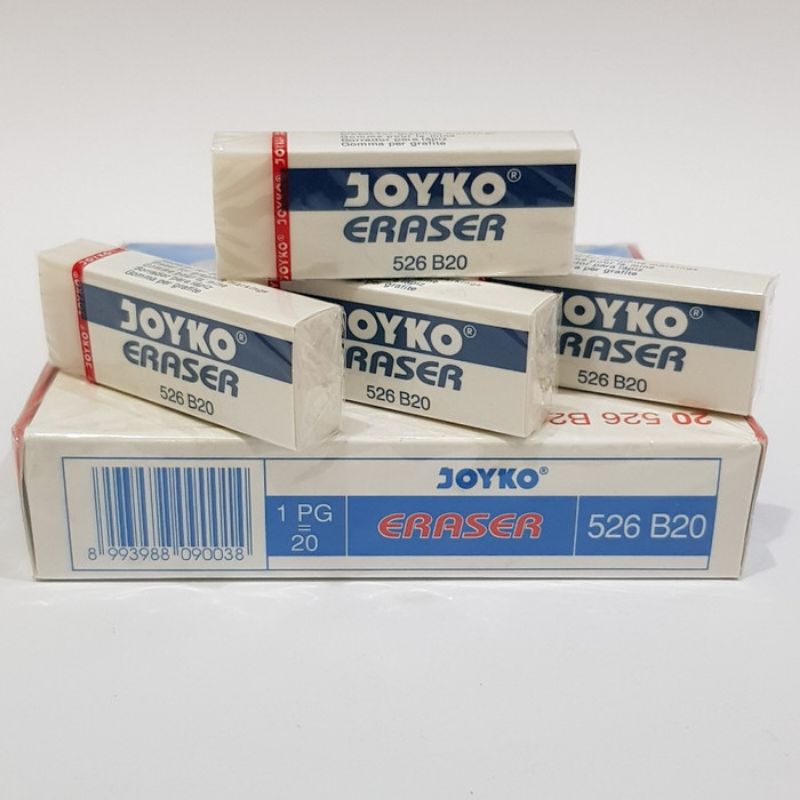

Penghapus Pensil / Eraser Merk Joyko 526 B20 Besar