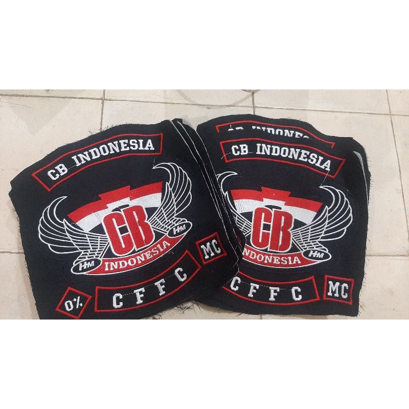 Emblem CBI  bordir, CB INDONESIA