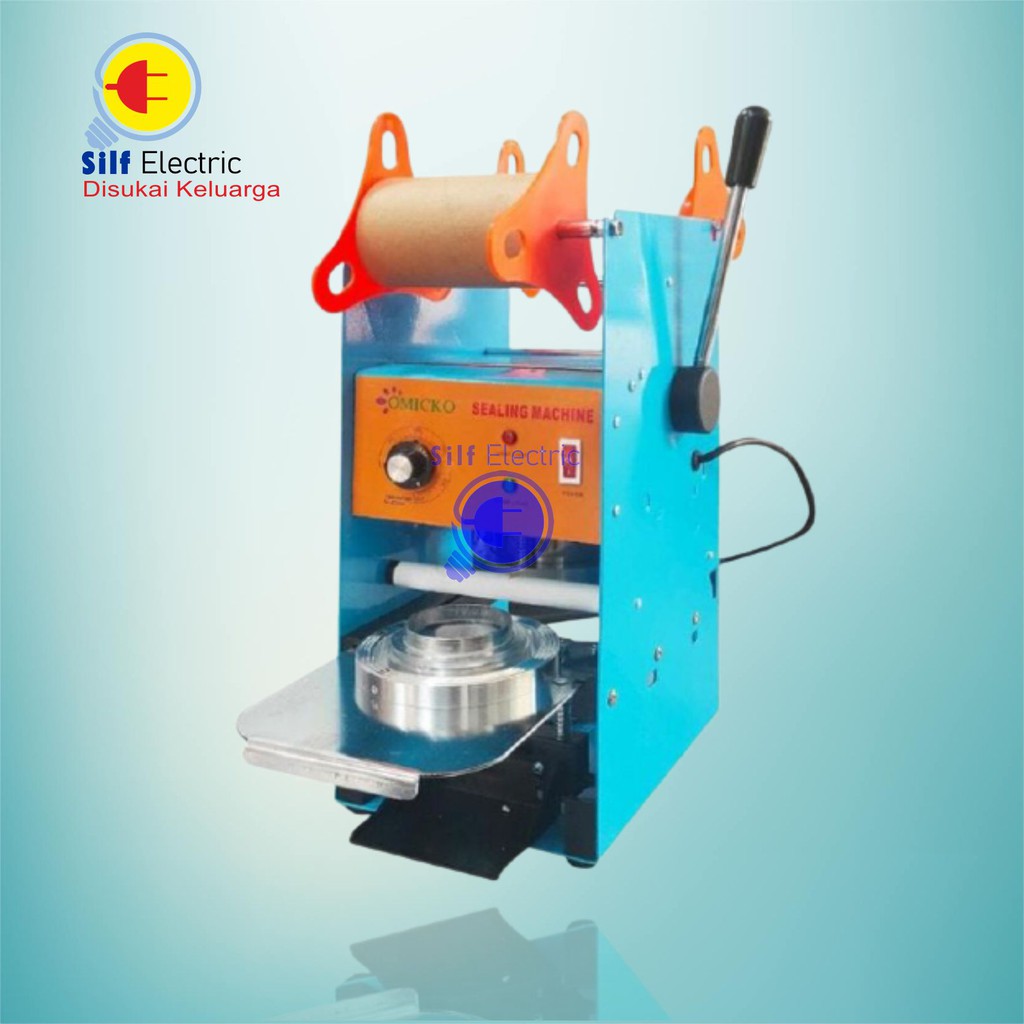 mesin Cup Sealer C35 omicko Mesin Press Gelas Plastik uk10 12 14 16 oz + paket plastik sealer