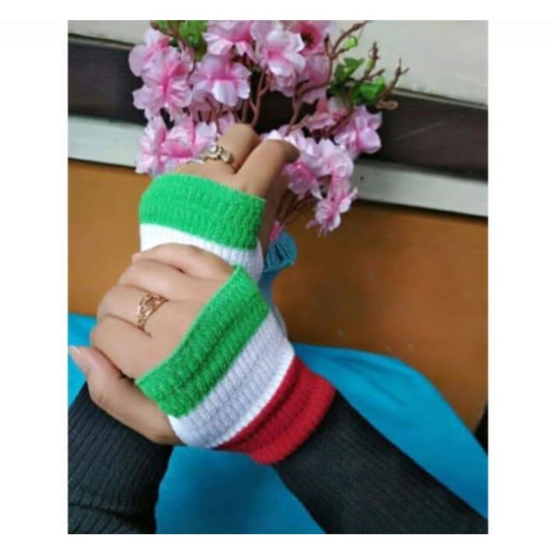 Handsock Rajut Palestine/Handsock Palestina/Manset Tangan