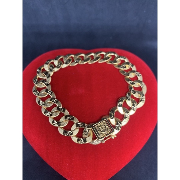 gelang emas asli kdr 700 model sisik naga