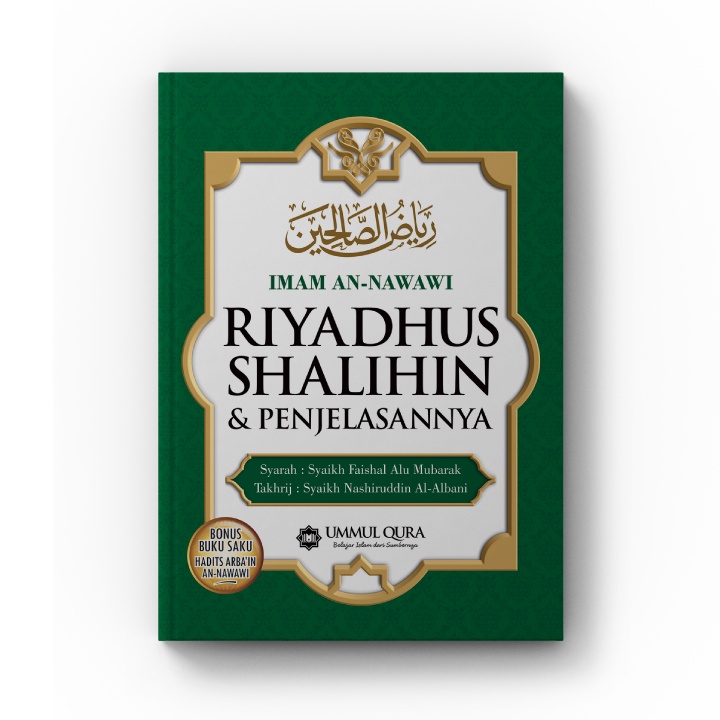 Riyadhus Shalihin dan Penjelasannya ORIGINAL - UQ (Free 1 Buku Rizki Sempit?)