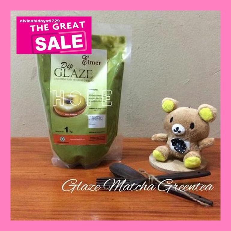 

Al04Nind Elmer Dip Glaze Greentea Matcha 1Kg | Original Packing Pabrik - Standar Packing Indvvl03