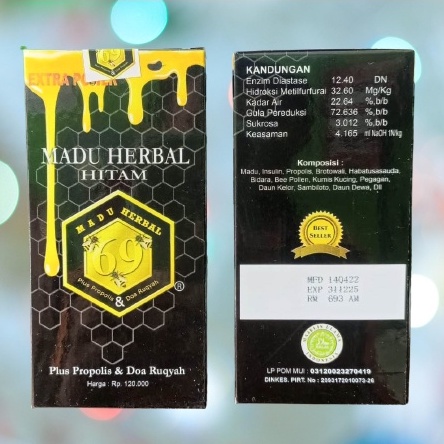 

MADU HERBAL Hitam 69 Penyembuhan Darat Tinggi Bisa COD