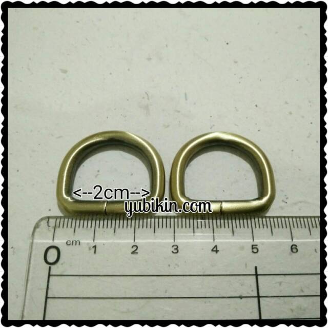 

12 Piece Ring D Besi 2cm Tebal 4mm