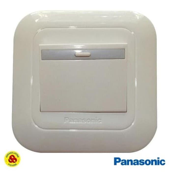 SAKLAR SINGLE 1GANG 1WAY WEJ5541 WS PANASONIC