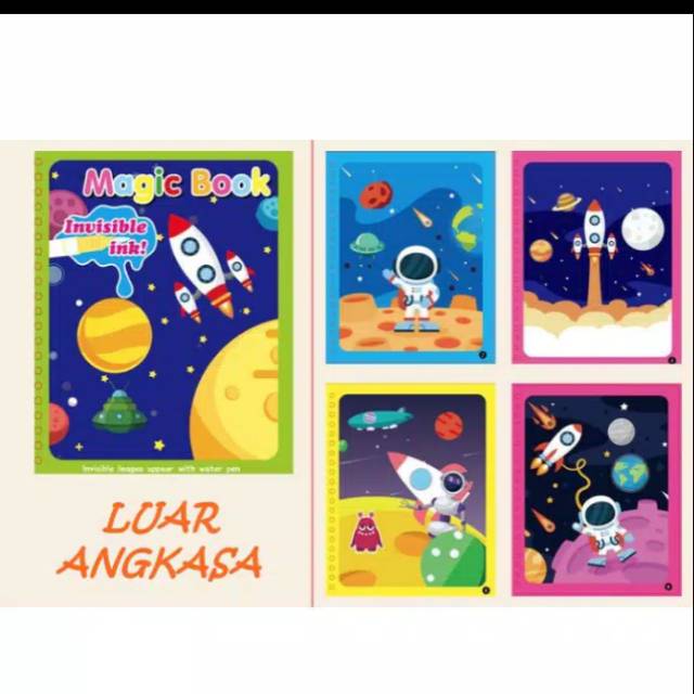 

Magic book water