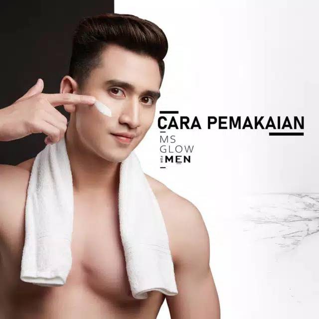 MS GLOW FOR MEN Skincare Pria Paket Perawatan Wajah Original MS GLOW