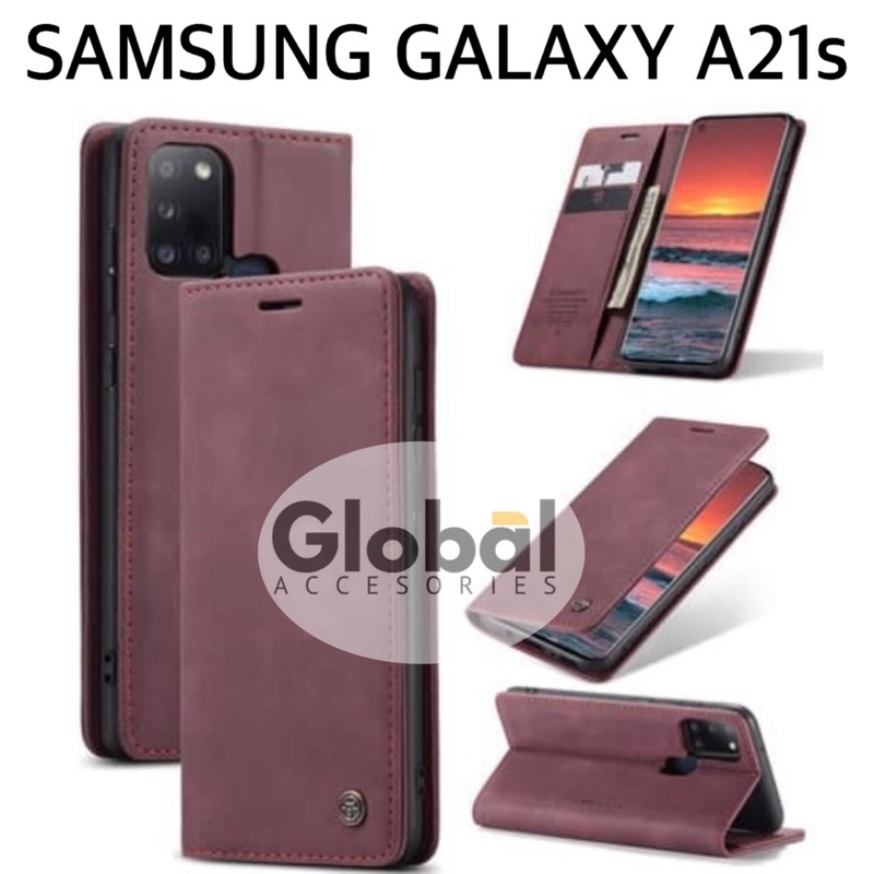 Flip Case Samsung Galaxy A21s Caseme Original / Flip Case A21s Caseme Origina / A21s Flip Case Casem