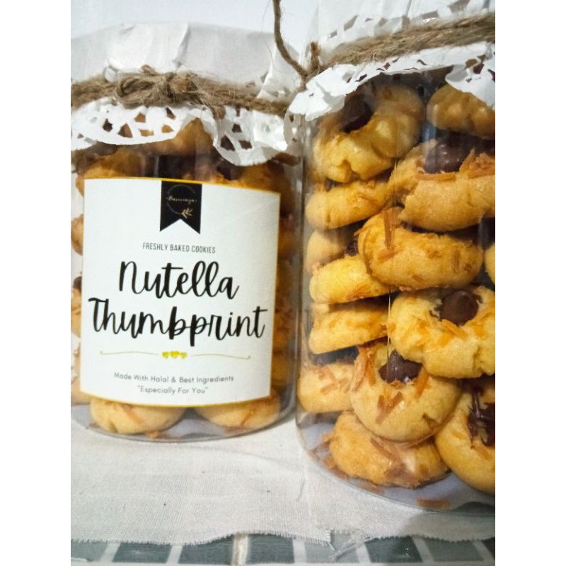 

Kue Kering/Nutella Thumbprint/Kue Lebaran