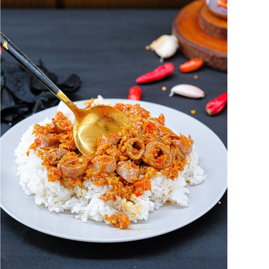 

【Penjualan Terbaik】✅COD SAMBAL BU DJUI Sambal Curang Cumi Arang Best Seller paling murah