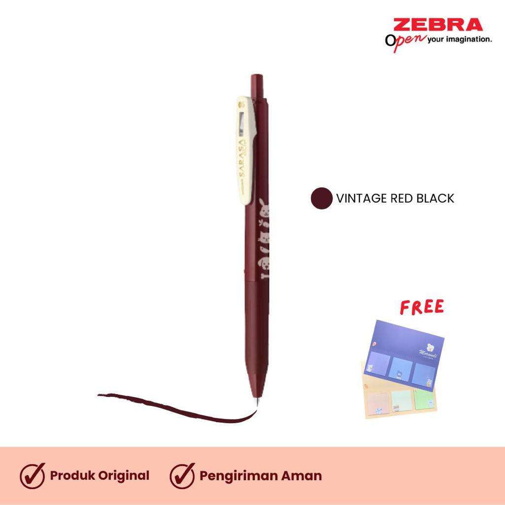

Zebra Pulpen Sarasa Clip 05 Vintage Pet Series - Satuan