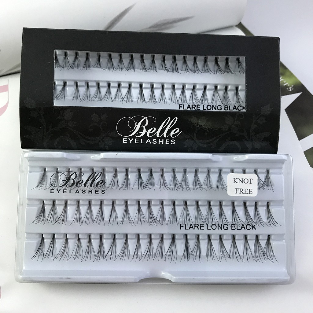 Bulu Mata Tanam Cabang Knot Free 5ply Ukuran L Eyelash Extension