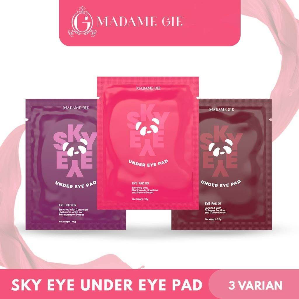 ★ BB ★  Madame Gie Sky Eye Under Pads - Masker Mata Jelly