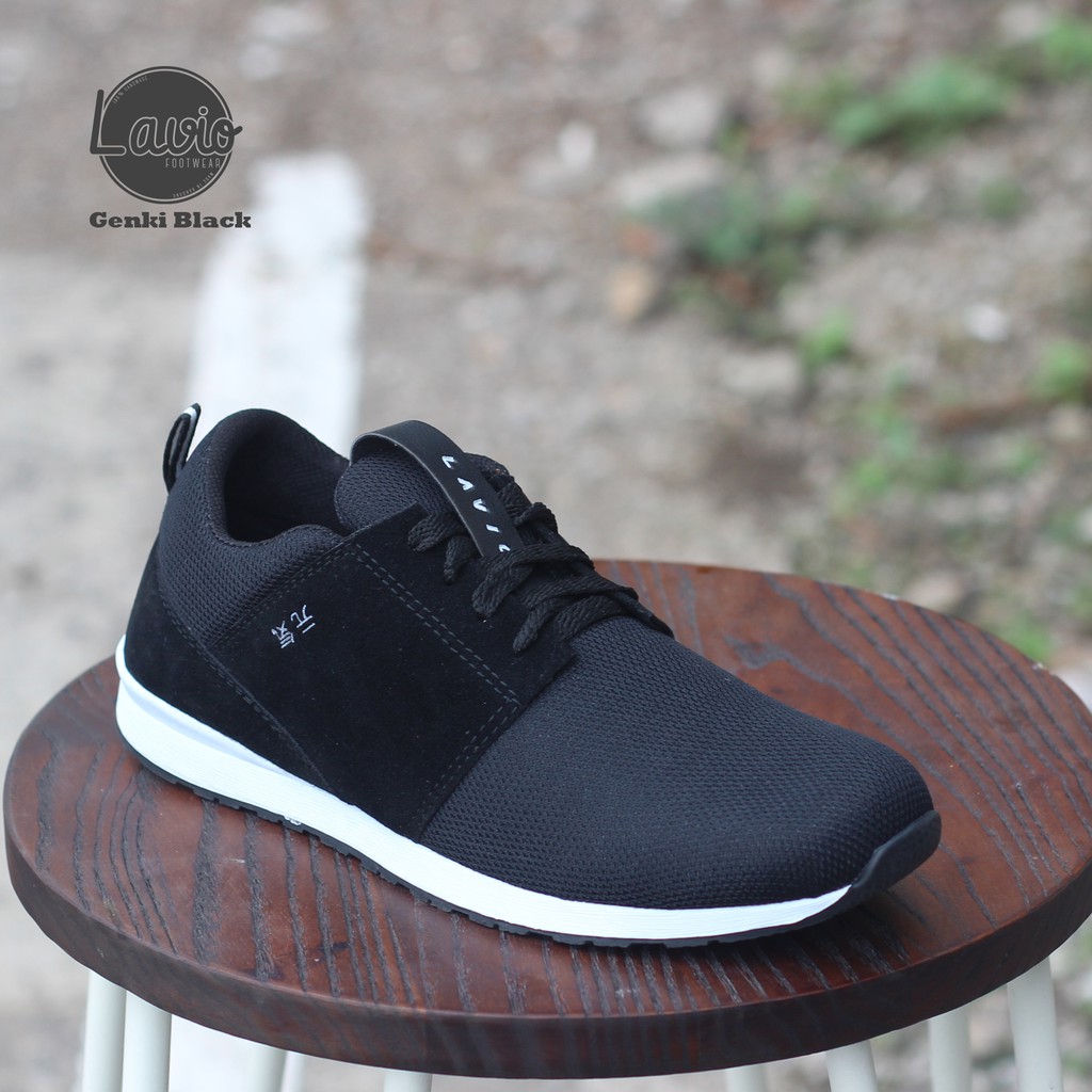 SEPATU PRIA CASUAL SNEAKERS OLAHRAGA ORIGINAL  LAVIO GENKI BEST QUALITY