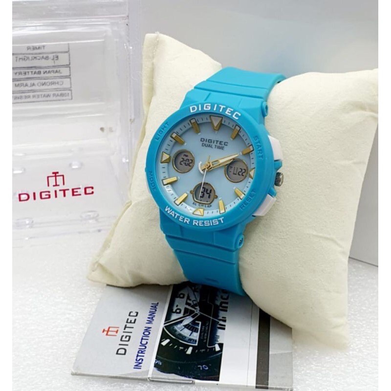 NEW,,, JAM TANGAN WANITA DIGITEC 3084 ORIGINAL WATERPROOF