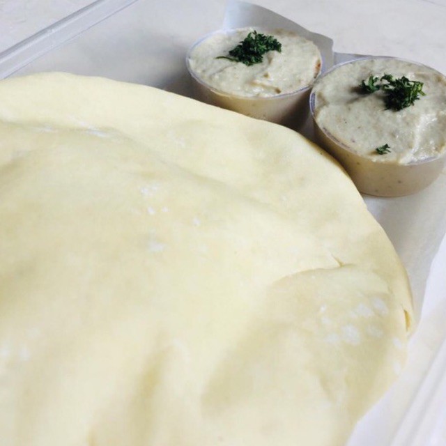 

Baba ganoush with lebanese bread package authentic Lebanese middle easternFood