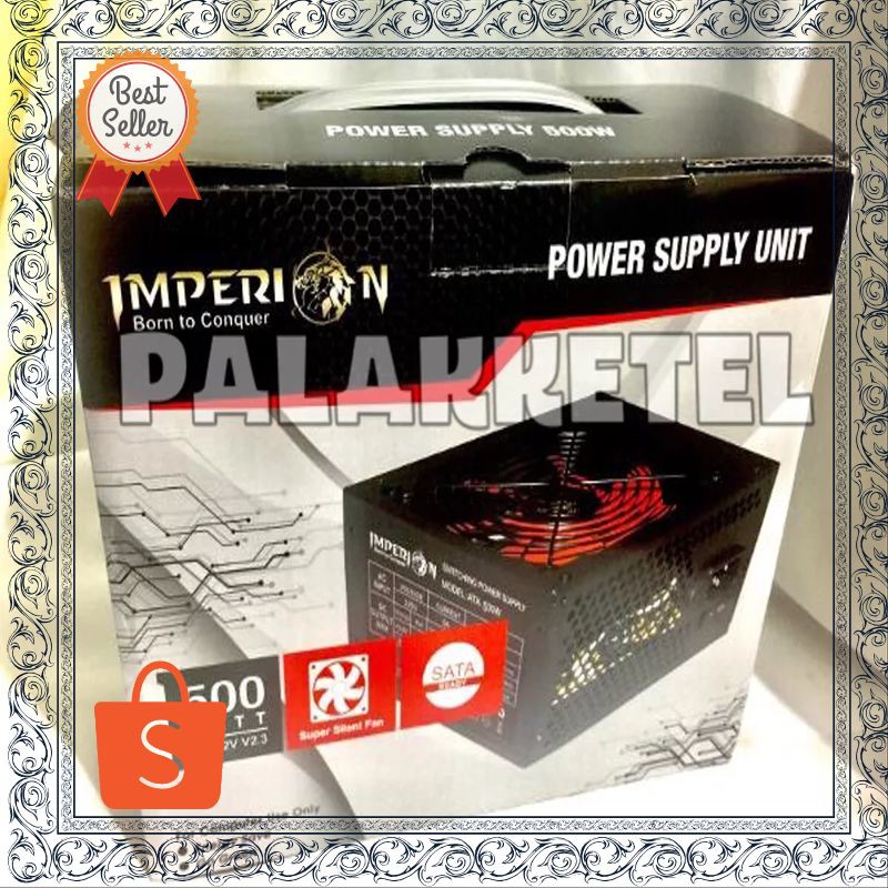 Termurah power supply gaming imperion 500w psu 500watt new imperion Kekinian