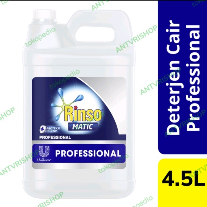rinso matic professional 5 liter