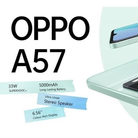 OPPO A57 4/64 - RAM 4GB / ROM 64GB - Garansi Resmi