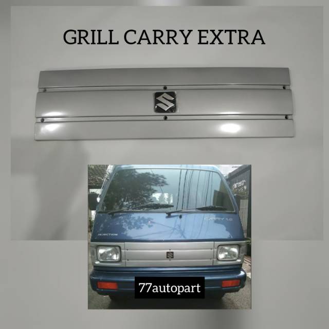 Grill rambang carry extra silver