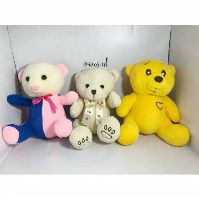 Boneka teddy bear lucu kecil