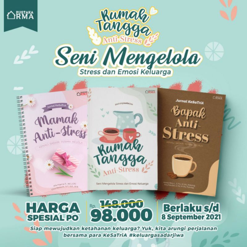Rumah Tangga Anti Stress (Isi 3 Buku)