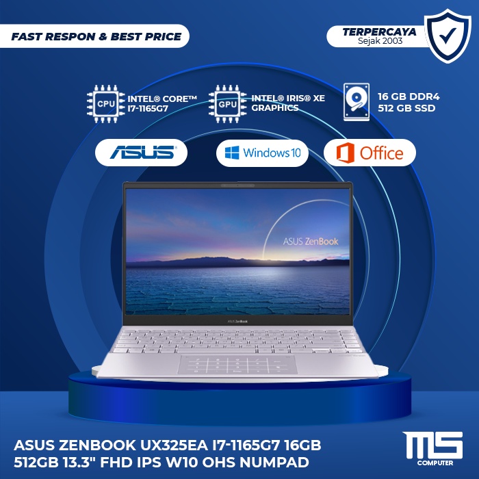 ASUS Zenbook UX325EA i7 1165G7 512GB