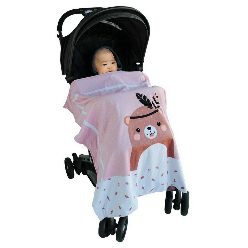 Selimut Bayi 6 Fungsi Dialogue Baby 6 in 1 On The Go Blanket DFB 0044, Bearie series dan dino series