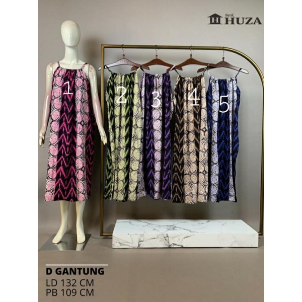 Daster gantung batik huza jumbo