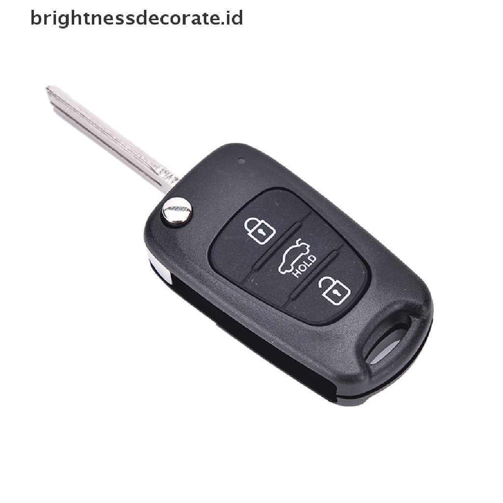 Case Remote Kunci Pengganti Model Flip Untuk Kia Rondo Sportage Soul Rio 3b S161C