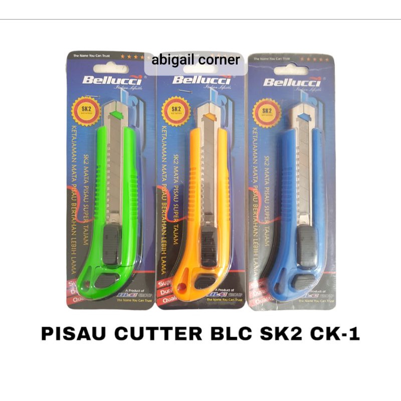 

Abigailcorner - Bellucci | Pisau Cutter Bellucci / Cutter Knife