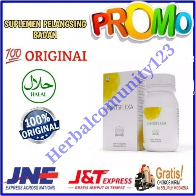 ( Terlaris ) Jointsflexa Obat Persendian Tulang - Sakit pinggang & Lutut - Nyeri Otot Herbal 100%