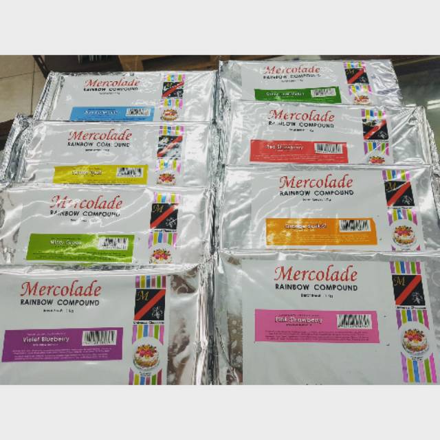 

Mercolade Rainbow Chocolate 150grm Batangan
