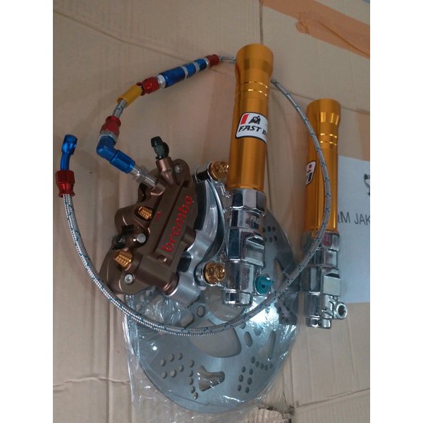 KALIPER BREMBO MONOBLOK 1 PAKET MIO-BEAT-VARIO110-VARIO125-SCOOPY NEW