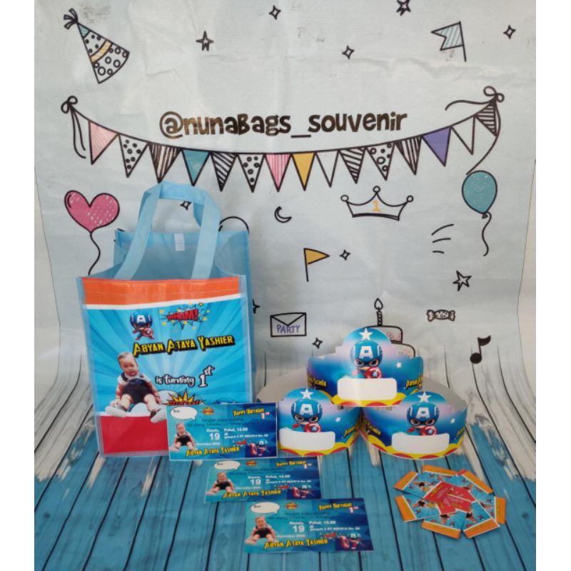 

Goodie bag ulang tahun bento