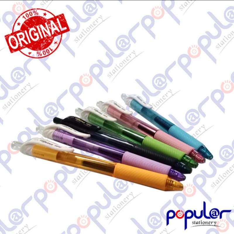 

Bolpoint Pentel Energel BL 107 Tinta Hitam 0.7mm