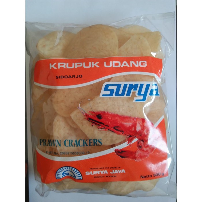 

Kerupuk Udang Surya 500 gr