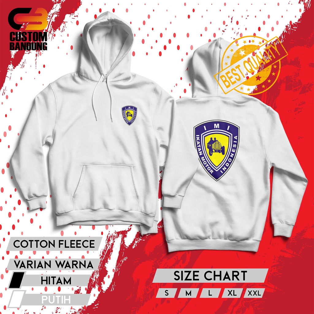 HOODIE IMI INDONESIA/ BAJU HOODIE CLUB MOTOR/ HOODIE DISTRO/ HOODIE KOMUNITAS/ HOODIE CUSTOM/ KATUN LEMBUT NYAMAN DIPAKAI/ HOODIE KEREN/ HOODIE ORIGINAL