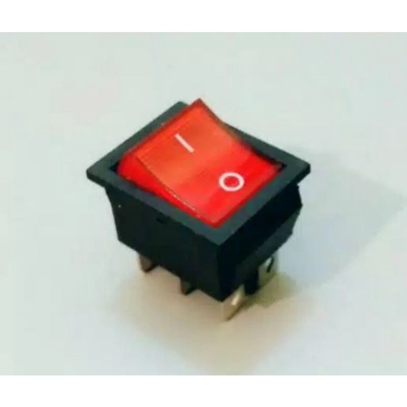 Saklar Lampu Besar Kaki 4 / Rocker Power Switch Lampu Besar 4 Pin Kaki Saklar On Off 4 Pin